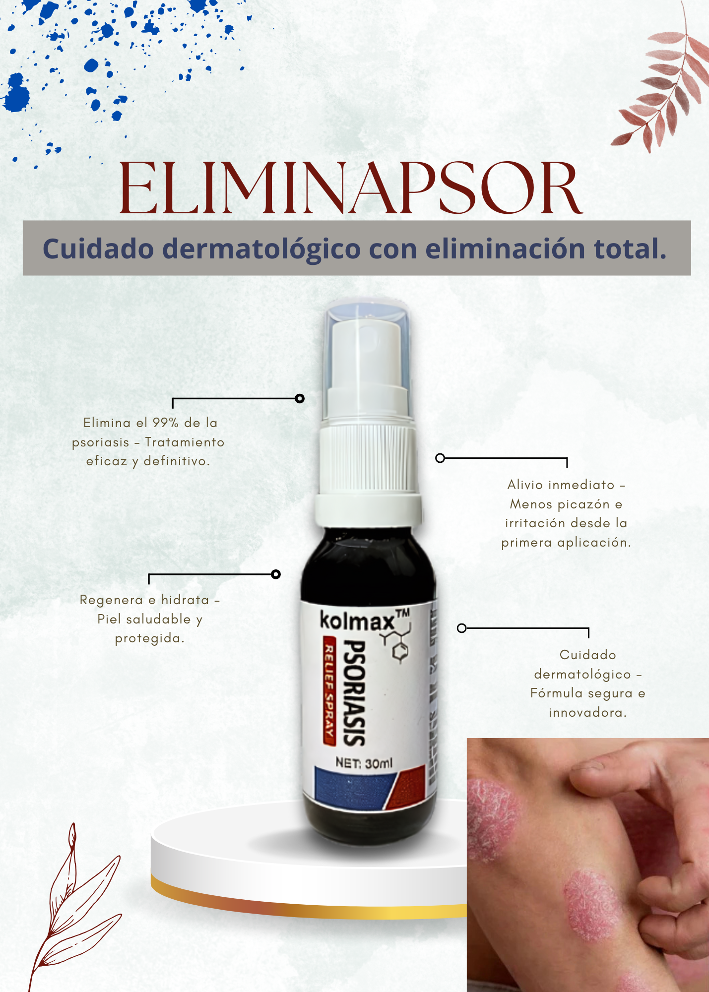 KOLMAX – Cuidado dermatológico con eliminación total.