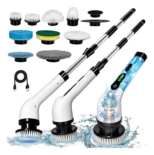 🧽Excelente Cepillo Elétrico Multifuncional 9 en 1💪✨