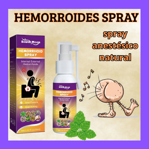 CREMA SPRAY NATURALE ANESTESICO PARA HEMORROIDE