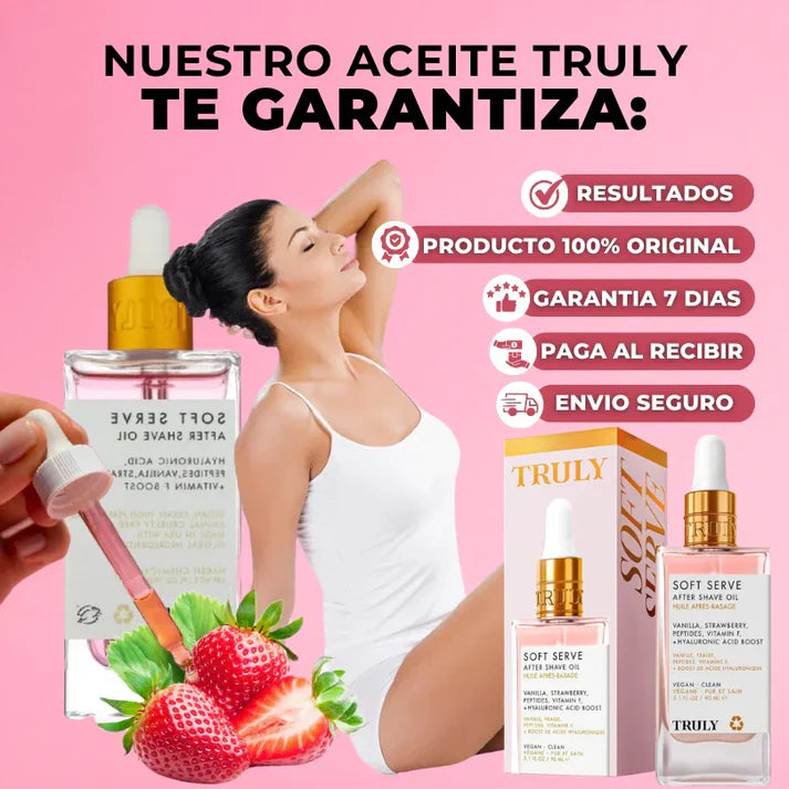 Aceite Corporal Rosas Eternas After Shave Oil Truly | Paga al recibir + Envío Gratis